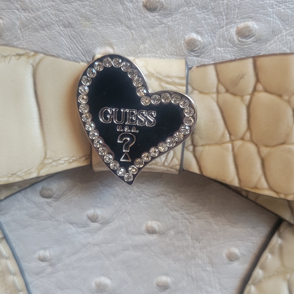 Guess Gray and Tan Shoulder Bag - Picture 13 of 13